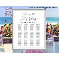 Rustic Wedding Seating Charts,Modern Wedding Seating Plan,(024w)